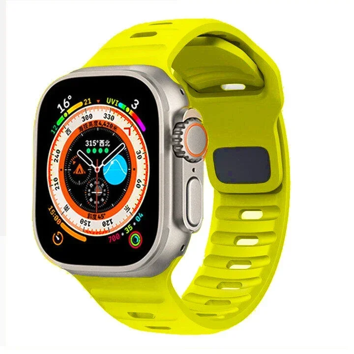 Silicone Sport Band for Smartwatches - Multiple Sizes Available