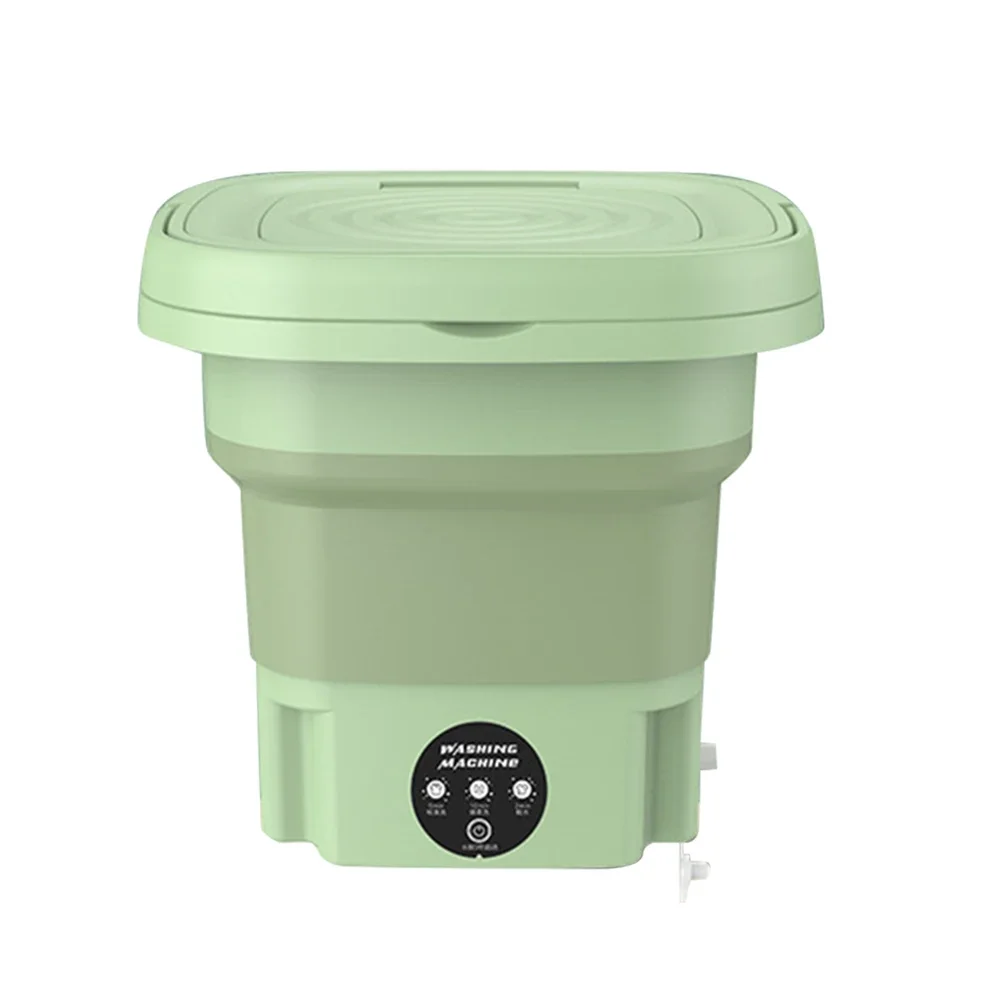 Foldable Single Washing Machines Intelligent 3-gear Mode Mini Washing Machine Low Noise Non-slip Large-capacity for Newborn Rags