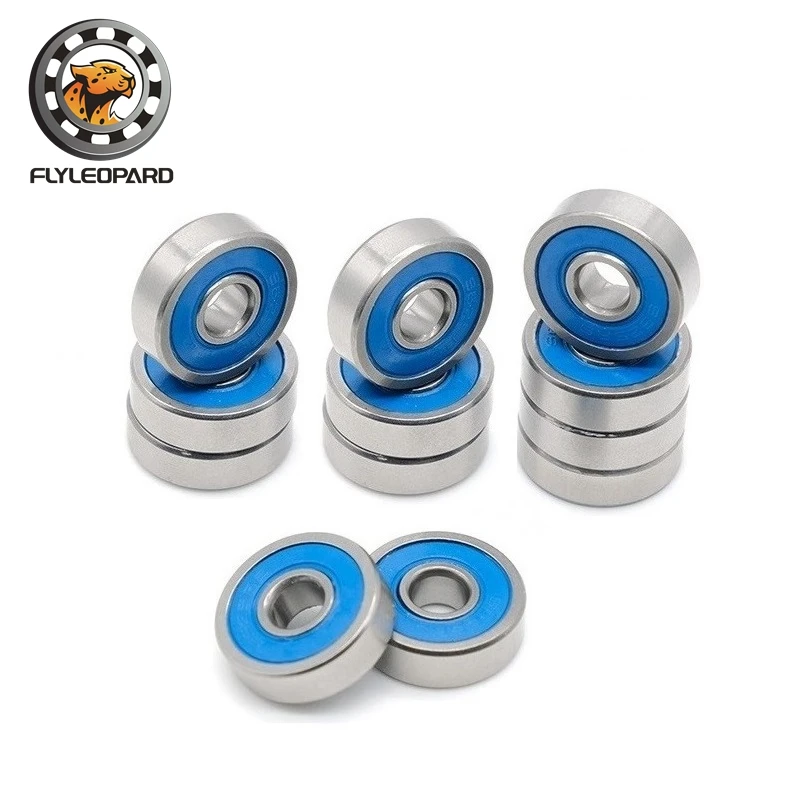 Miniature Ball Bearing 686 2RS 6x13x5 ABEC-7 5pcs RC Car Bearings 6*13*5 mm Blue Seal