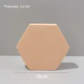 Beige hexagon