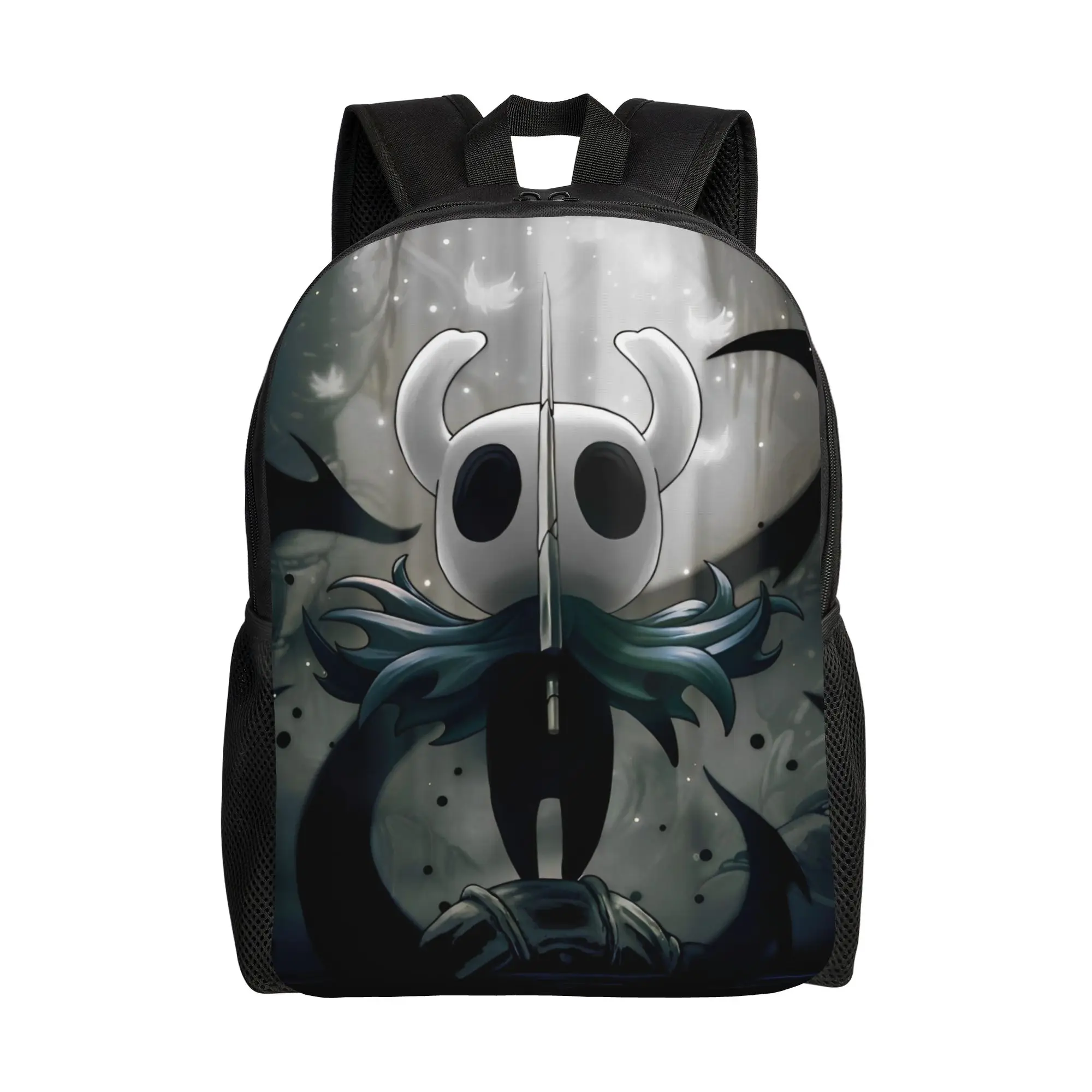 Hollow Knight Backpack for Men Women Teenage High School Hiking Travel Daypack Action Adventure College Canvas Bags Gift 1