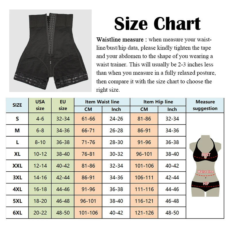 High Waist Shaper Panties Hip Buttock Lifter Belly Control Shorts Sexy Lace Shapewear Slimming Girdles Women Intimate Underwear