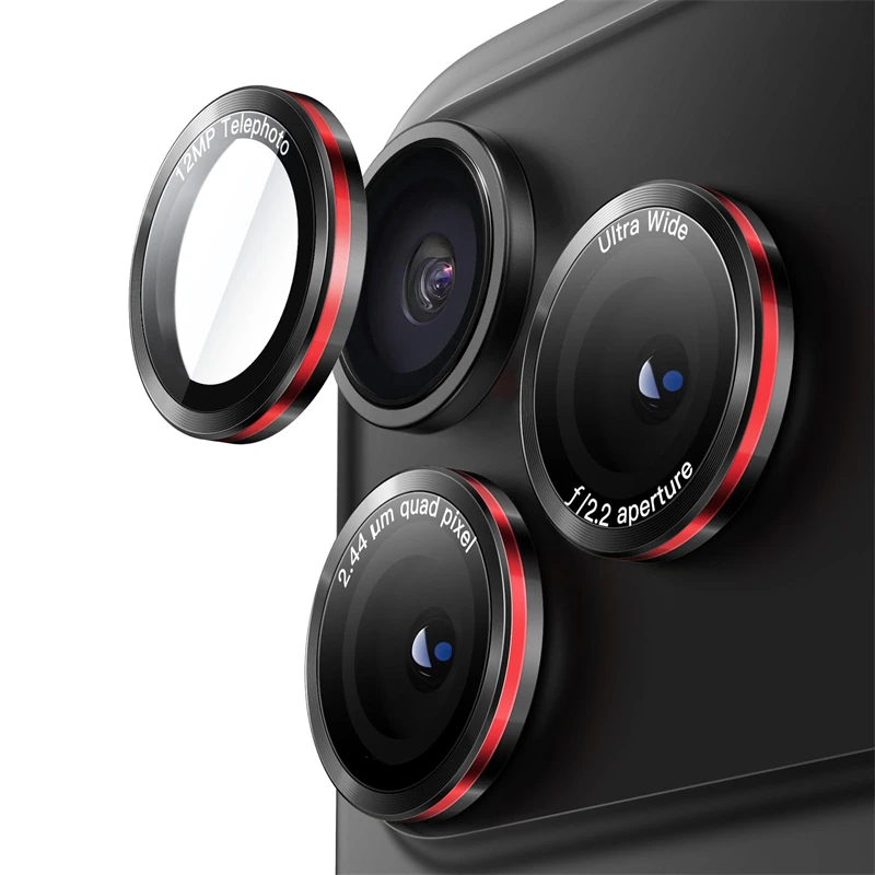 Premium Tempered Glass Camera Lens Screen Protector