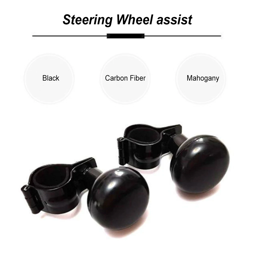 

Universal Car Steering Wheel Power Booster Ball Portable Handle Aid Spinner Professional Automobile Lawn Mower Grip Knob