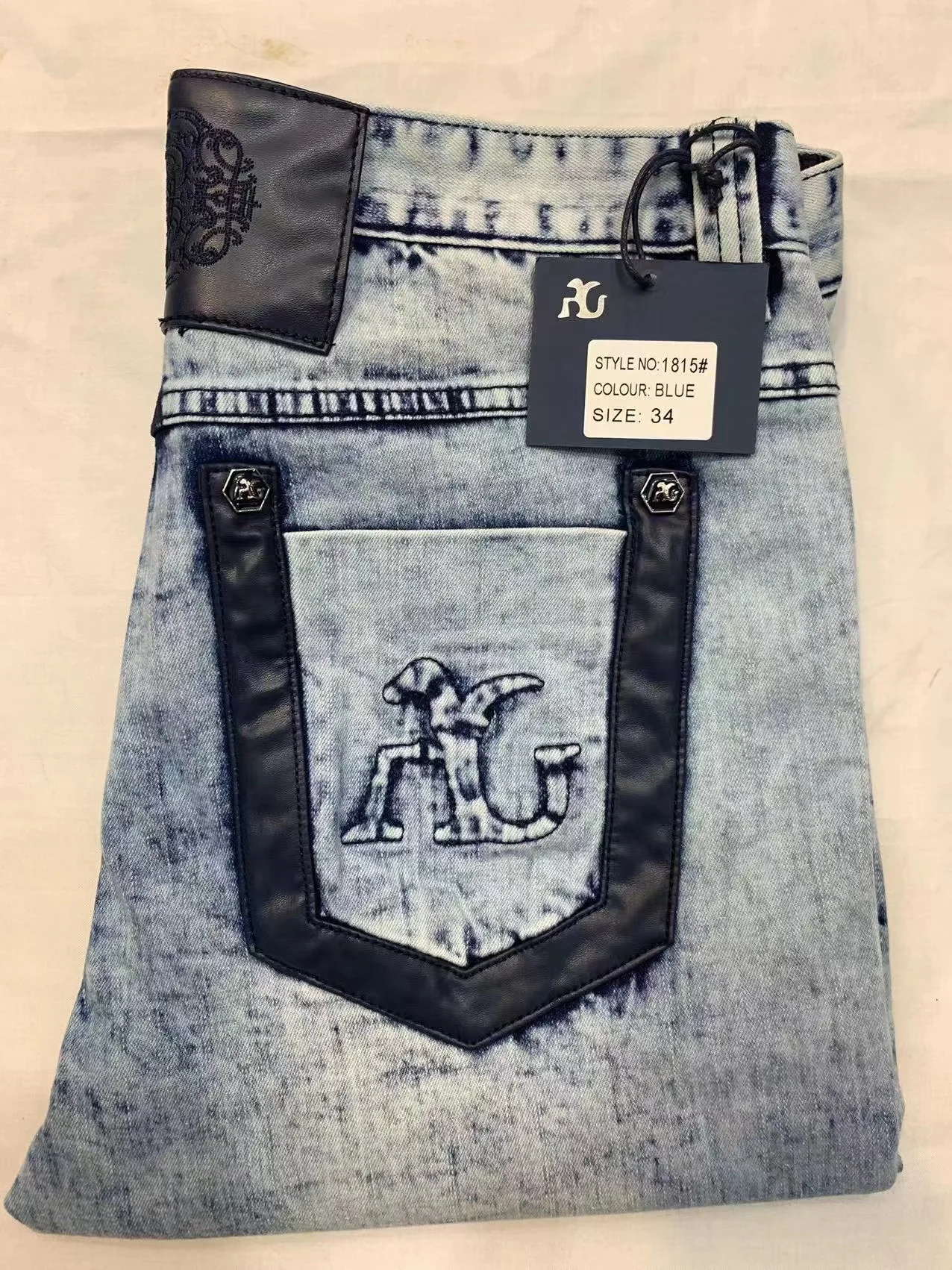BILLIONAIRE Jeans Thin men 2022 new Fashion casual elasticity Cotton
