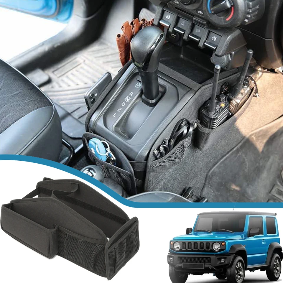 Auto Zubehör Für Suzuki Jimny Sierra JB64 JB74 2019 2020 2021 2022 Armlehne  Container Tür Lagerung Box Griff Tasche Greifen tablett - AliExpress