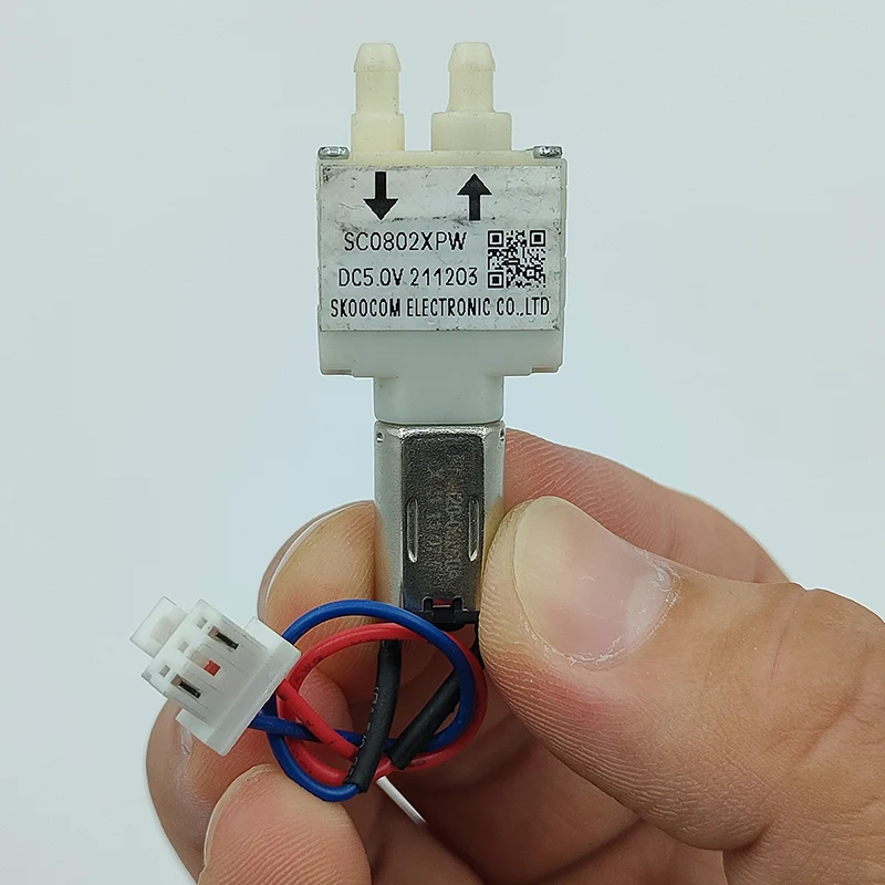 SKOOCOM SC0802XPW Micro Water Pump DC 3V 3.7V 5V Small Mini M20 Diaphragm Self-priming Suction Pump for Sweeping Robot Cleaner
