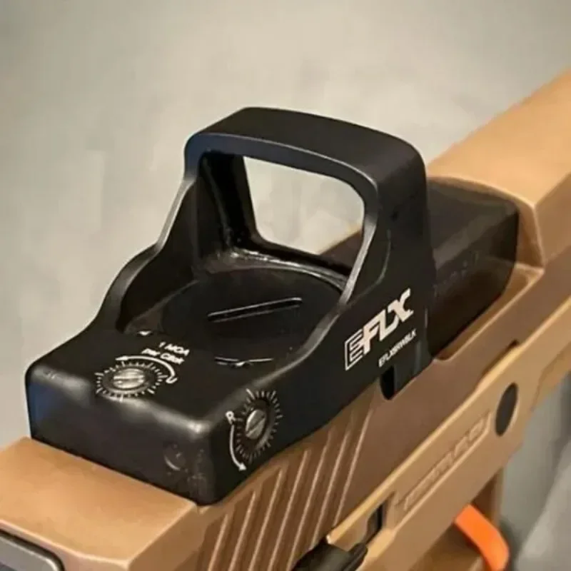 MINI Green/Red Dot Sight Collimator Reflex Sight 3 MOA Glock mount Pistol Scope 20mm Weaver Rail Airsoft