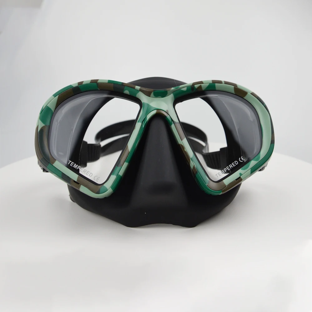 Masque De Plongée U.S. Divers – Lunettes Trempées Pour Snorkeling – État Correct