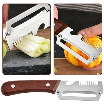 Vegetable Peeler/Grater Bottle Opener Grater Ultra Sharpen Stainless Steel Blades Kitchen Tool Kitchen Vegetable Cutting Tool 1