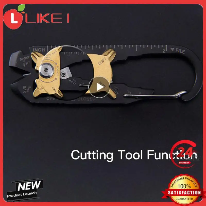 

Многофункциональный инструмент, брелок-органайзер из нержавеющей стали