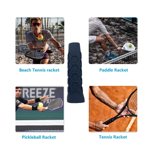 1PCS Undergrip And Overgrip Accessories Set For Padel Beach Tennis Pickleball Racket Sweat Absorption Anti-vibrators Protector 5