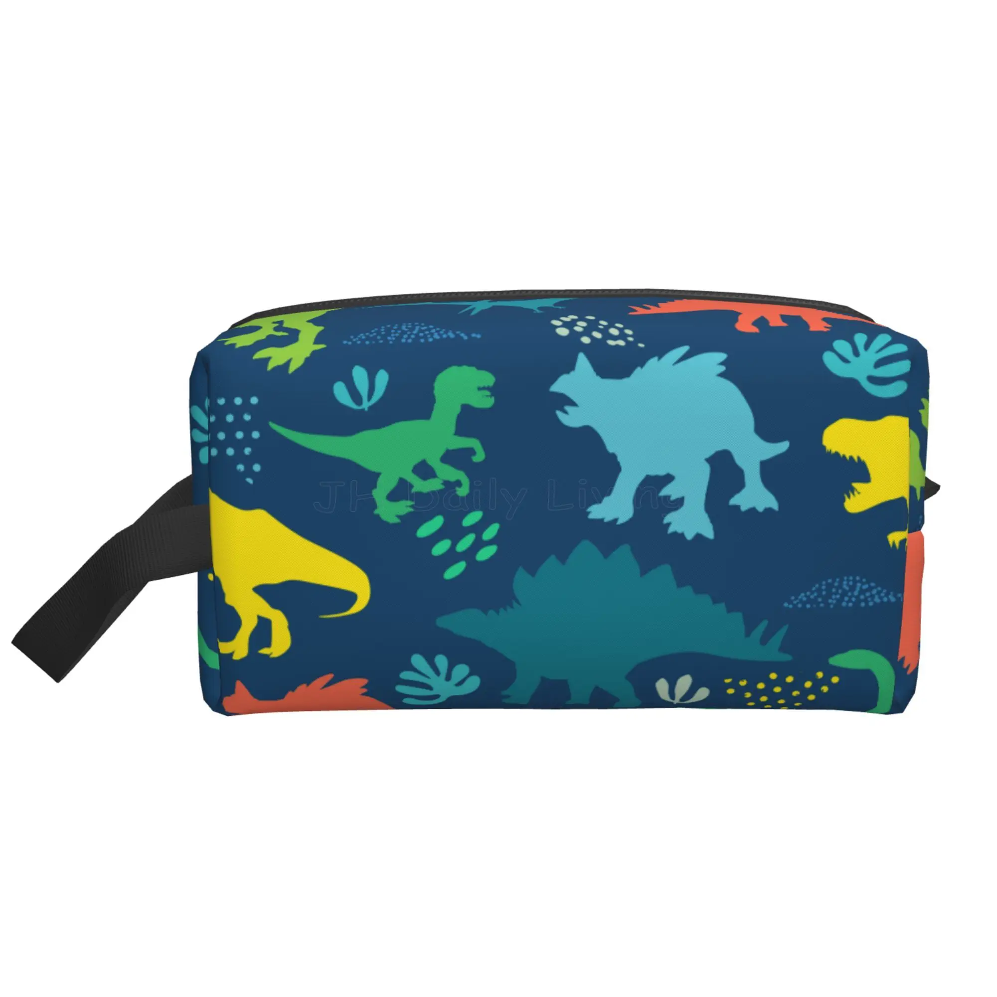 Cartoon Dinosaurs Protable Storage Bags for Boys Girls Unisex