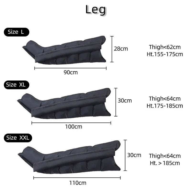 yiti legs pressotherapy for lymphatic drainage and sports recovery full leg massager to relieve pain relax muscles with 6 cavity YITI Legs Pressotherapy for Lymphatic Drainage and Sports Recovery Full Leg Massager to Relieve Pain Relax Muscles with 6 Cavity 4