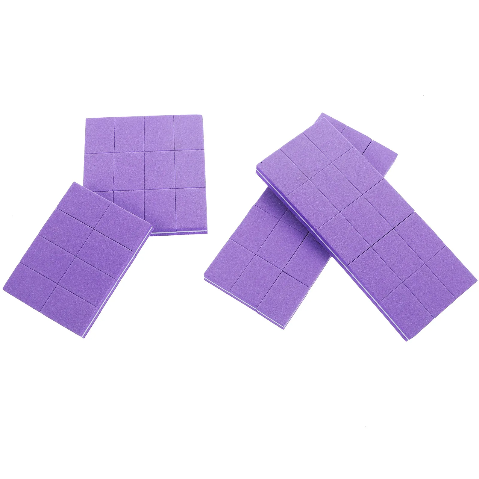 50개 네일 버퍼 블록 전문가용 부드러운 스펀지 버핑 블록 (천연 네일, 젤 폴리쉬, 매니큐어, 페디큐어, 네일 아트용)