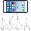 Clear Acrylic Coin Display Stand Holders idol Photo Holder Stands Easel Card Commemorative Challenge Capsule Medal Support Rack 2