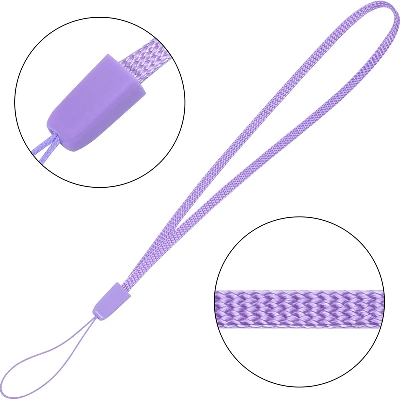 Cinturino per cordino da polso colorato da 18cm con cordino da polso in Nylon Protable multifunzionale per portachiavi con chiavetta USB