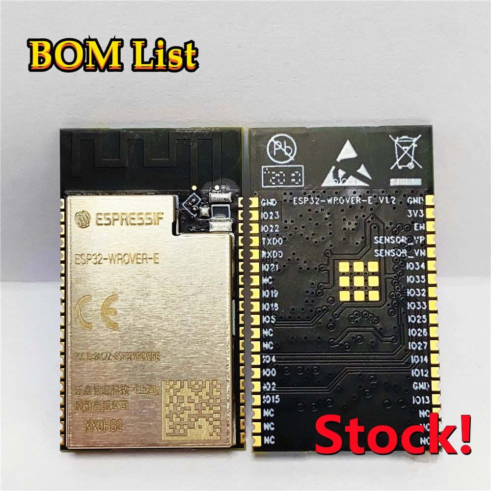 

100 шт ESP32-WROVER-E 4MB 8MB 16MB ESP32-WROVER ESP32-WROVER-E-N4R8 двухъядерный Wi-Fi и BLE модуль ESP32 ECO V3