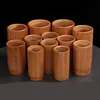 10/12/14/16pcs Tradition Chinese Carbonized bamboo wood cans suction tanks cups Fire Cupping Set Acupuncture Therapy Treatment 4