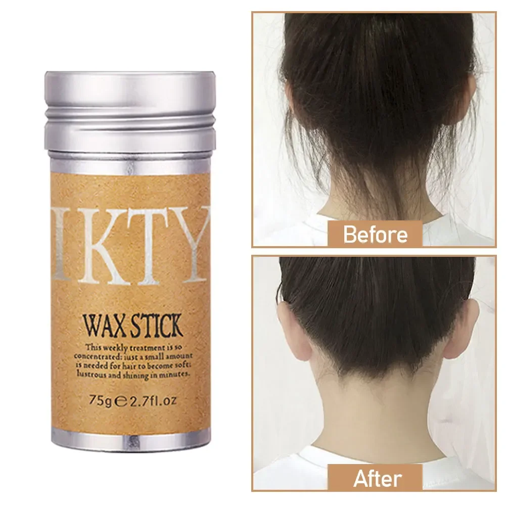 Profissional vara de cera de cabelo para peruca, estilo não gorduroso, gel  creme, cabelo quebrado artefato, homens e mulheres - AliExpress