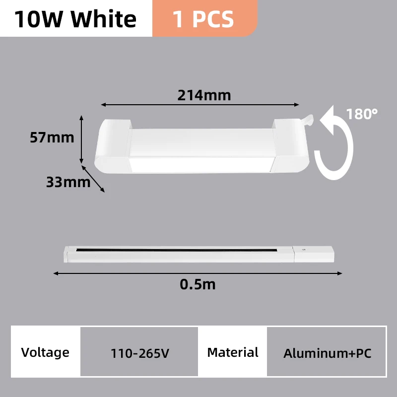10w White 1 piece