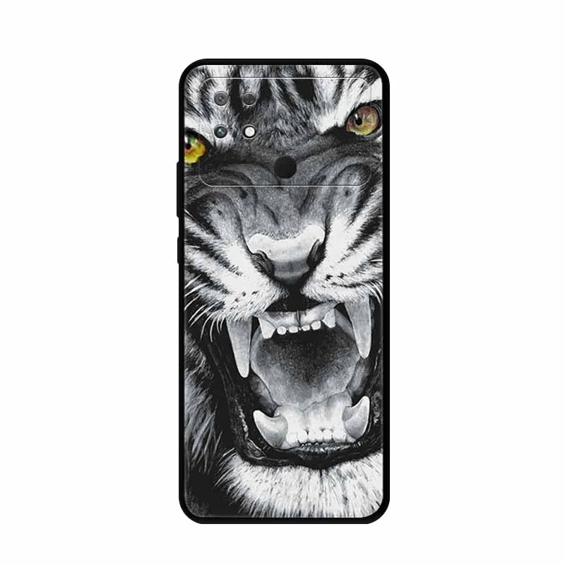 Stylish Soft TPU Silicone Back Cover for Xiaomi Poco C40 - Fashionable Protection Bumper Case