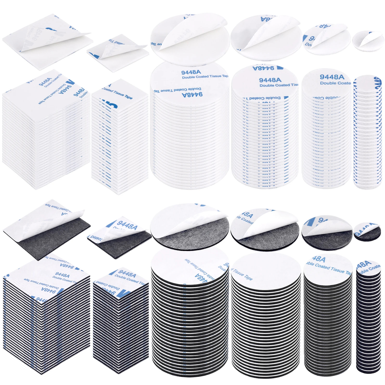 Super Strong Double-Sided Adhesive Foam Pads - 30 Pack