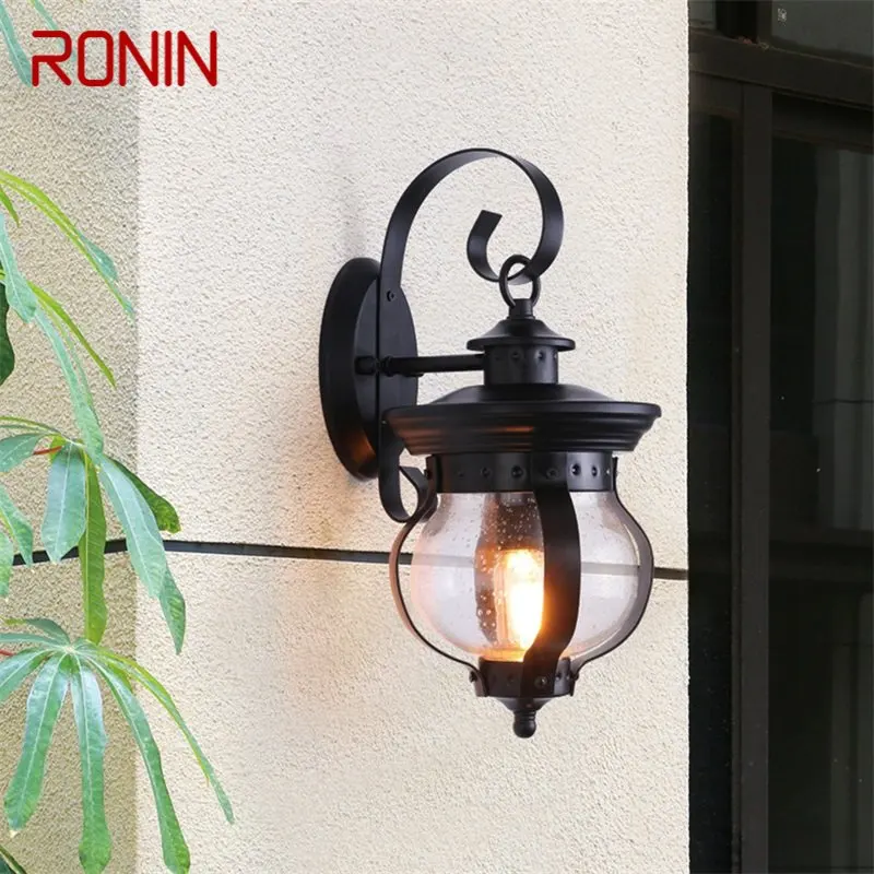 

·RONIN Outdoor Retro Wall Light Classical Sconces Lamp Waterproof IP65 LED For Home Porch Villa