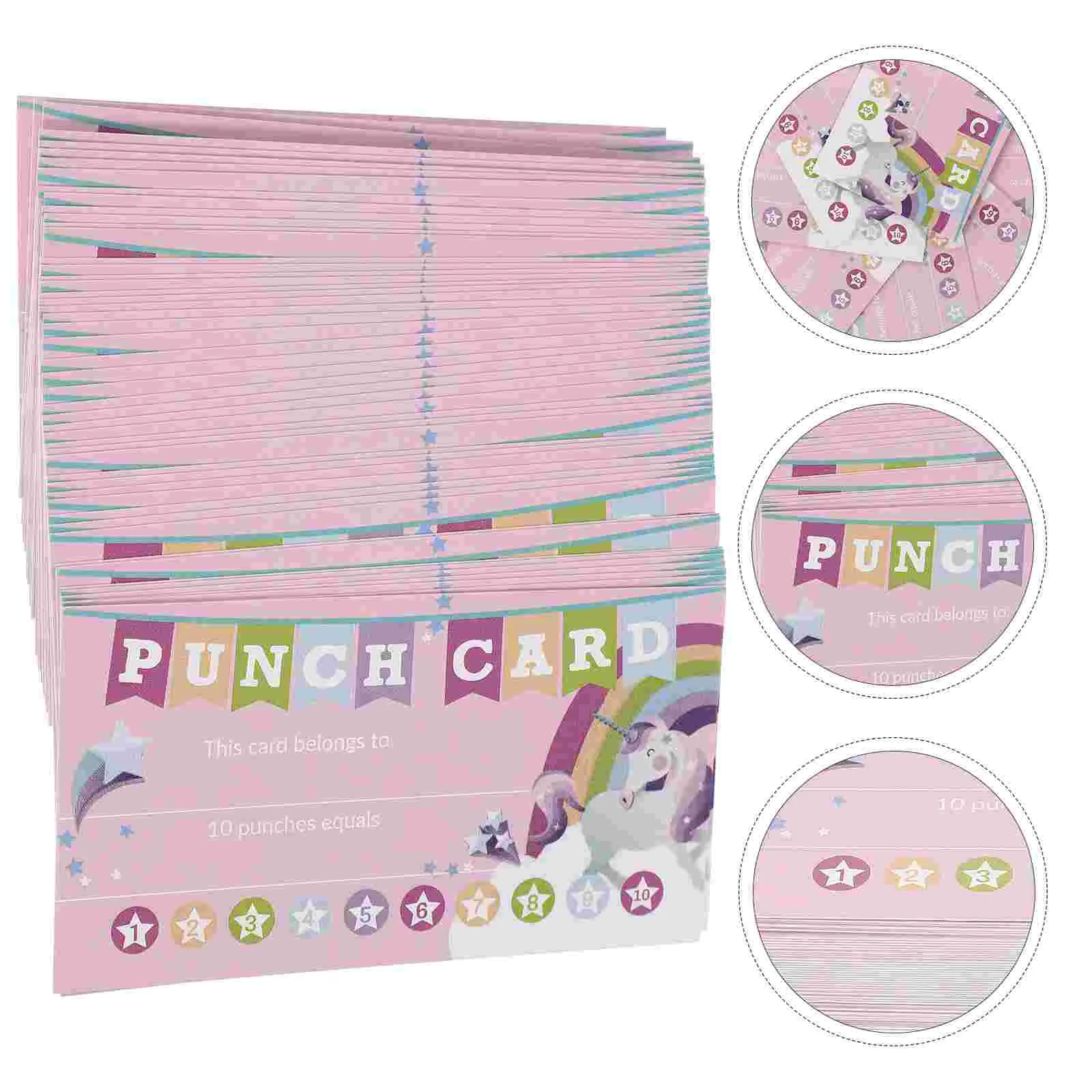 

100 Pcs Reward Card Small Business Classroom Must Haves Cards for Children Multifunction
