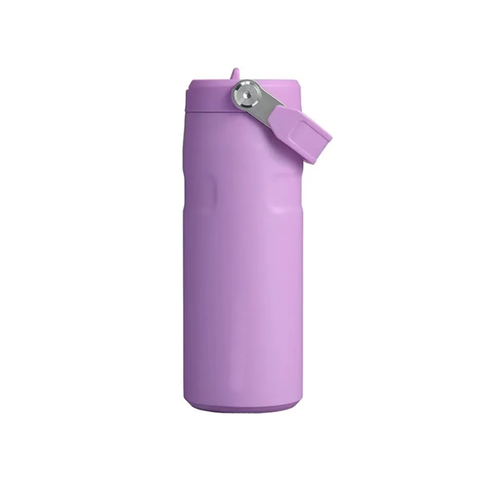 Tumbler Stainless Steel Insulated Sports Bottle Double-Layer 16oz Thermal Cup Leak Proof Vacuum Bottle Outdoor