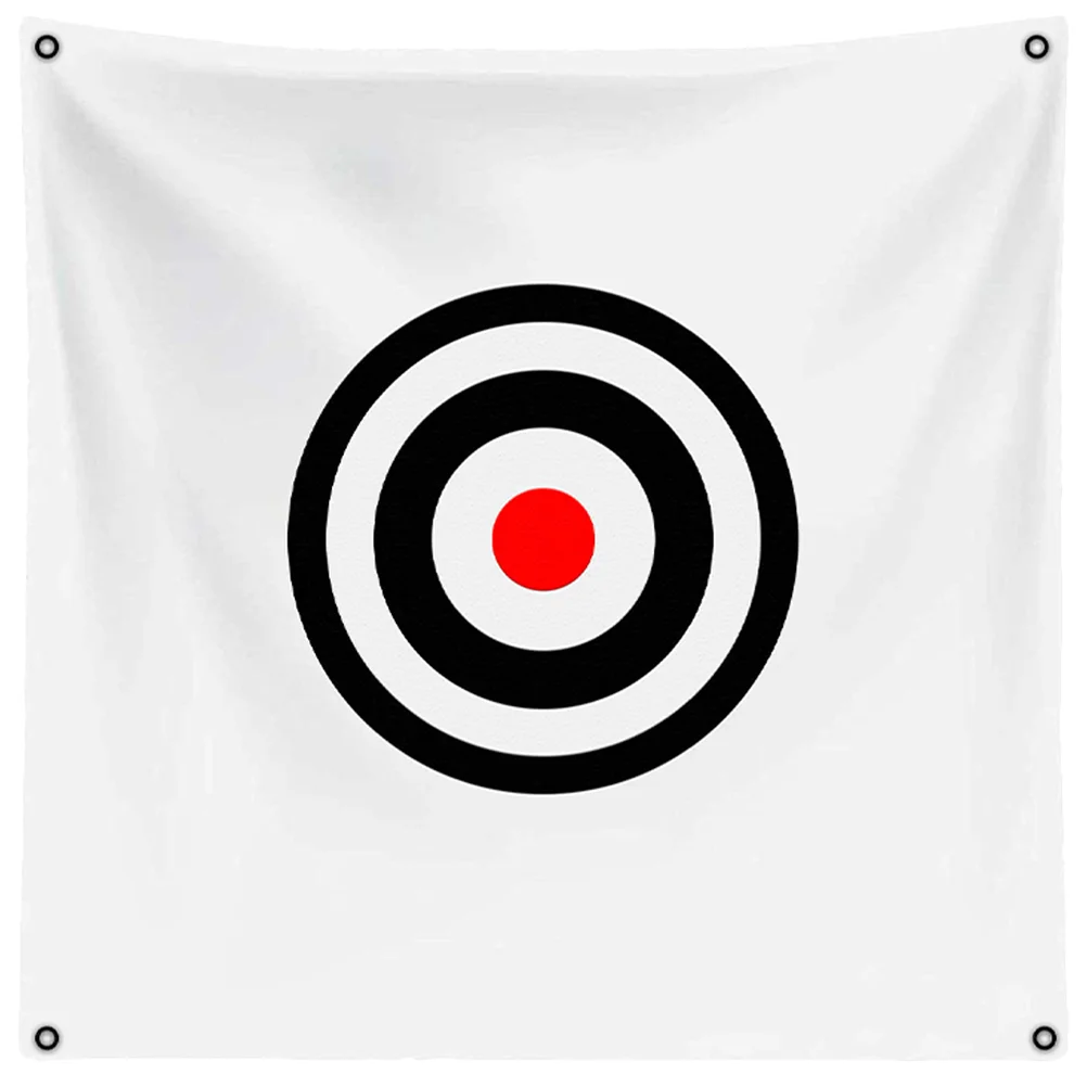 

Golf Target Balls Supple Targeting Net Professional Chipping Cloth Golfing with Mat Portable Canvas Targeting Practicing Fabric