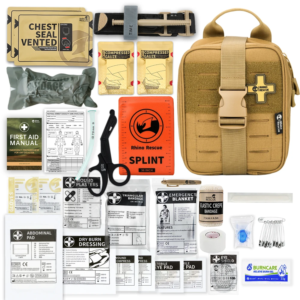 Nashorn RESCUE-SE Ifak Trauma Erste-Hilfe-Kit Molle medizinische Tasche für  Auto nach Hause Reisen Wandern und Camping, Notfall-Überlebens ausrüstung -  AliExpress