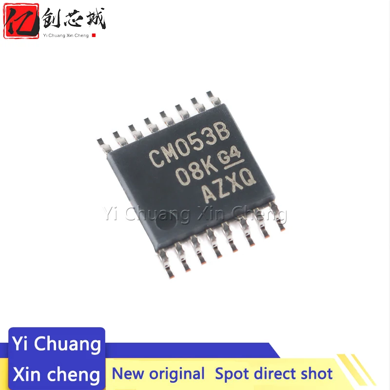 

10 шт. Новый CD4053BPWR TSSOP-16 3-канальный аналоговый мультиплексор чип