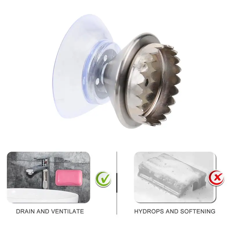 2/4 Stuks Zeep Houder Doucheschotel Muur Bar Zuigrak Badkamer Organizer Magneet Cup Mount Spaarders Container Opknoping Zeepbakje