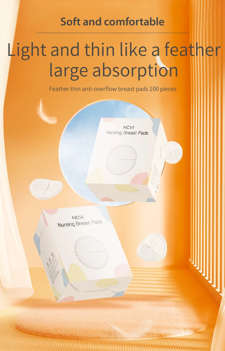 NCVI Nursing Pads Disposable, Super Absorbent and Keep Dry, Breast Pads for  Leaking Milk, Soft &Thin Nipple Pads for Nursing Moms, Breastfeeding