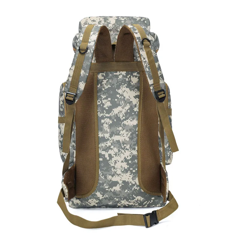 Tactical Backpack 80L Waterproof Camouflage Large Capacity Men's Army Backpacks Camping Backpack Outdoor Mountaineering Bag