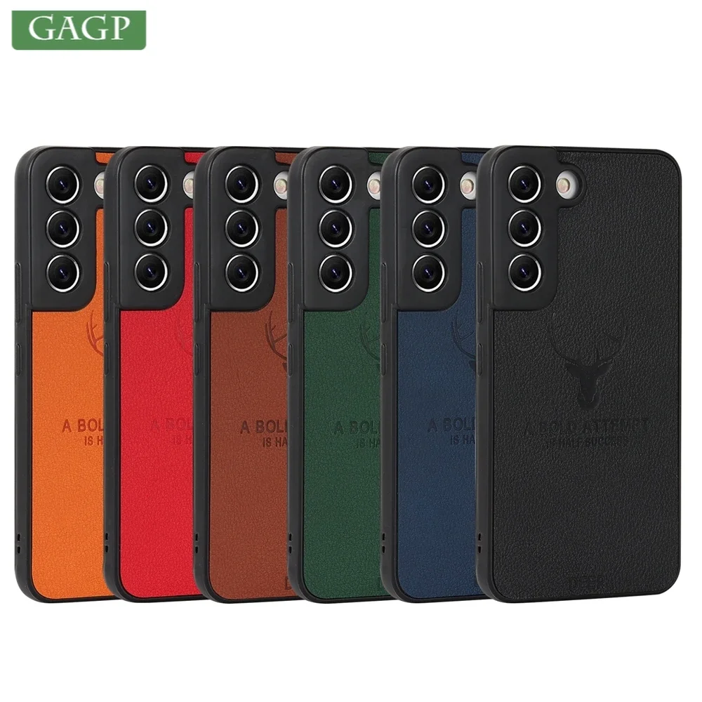 Deer Classic Soft Leather Case - Premium Design