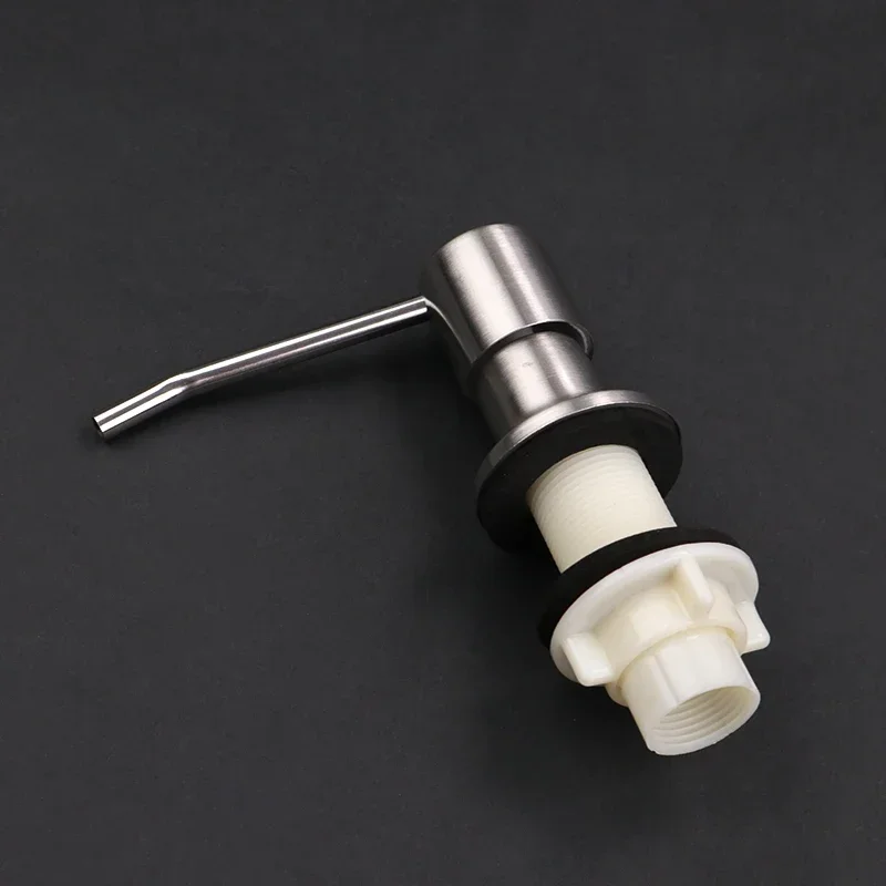 Stainless Steel Shampoo Soap Dispenser Pump Cleanser Bottle Extension Tube Kit Replacement Under Deck Mounted Sink Accessories soap dispenser shampoo dispenser soap dispenser bottle