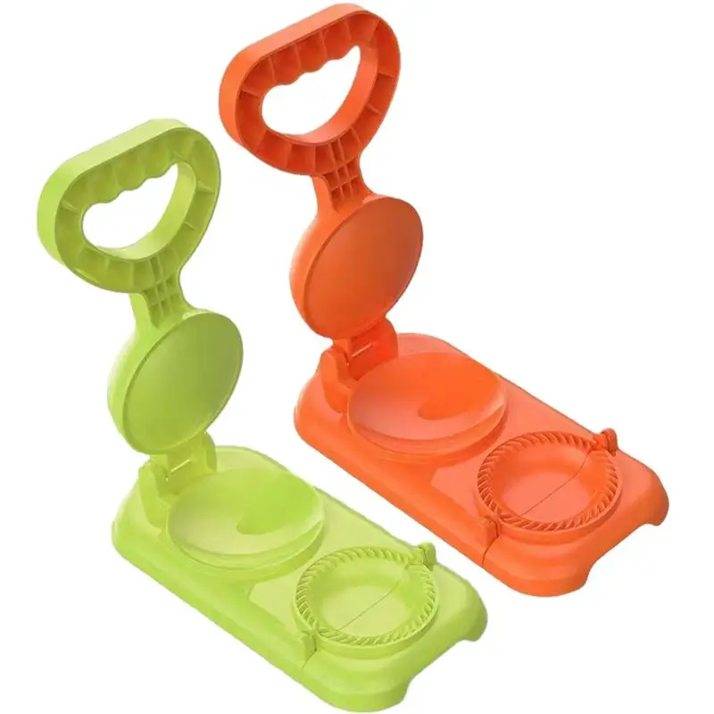 

2 In 1 Dumpling Maker Press Ravioli Rolling Wrapper Mold Manual Pressure Dumpling Household Dumpling Wrapper Kitchen Accessories