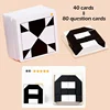 Montessori Geometric Shape Puzzles Building Blocks Wooden 3D Jigsaw Puzzle Kids Educational Logical Thinking Training Game Gifts 4
