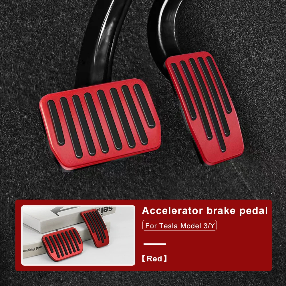 

For Tesla Model 3 Y 2019-2023 Accessories Auto Accelerator Brake Replacement Board Model 3 Y Pedal Pads Cover