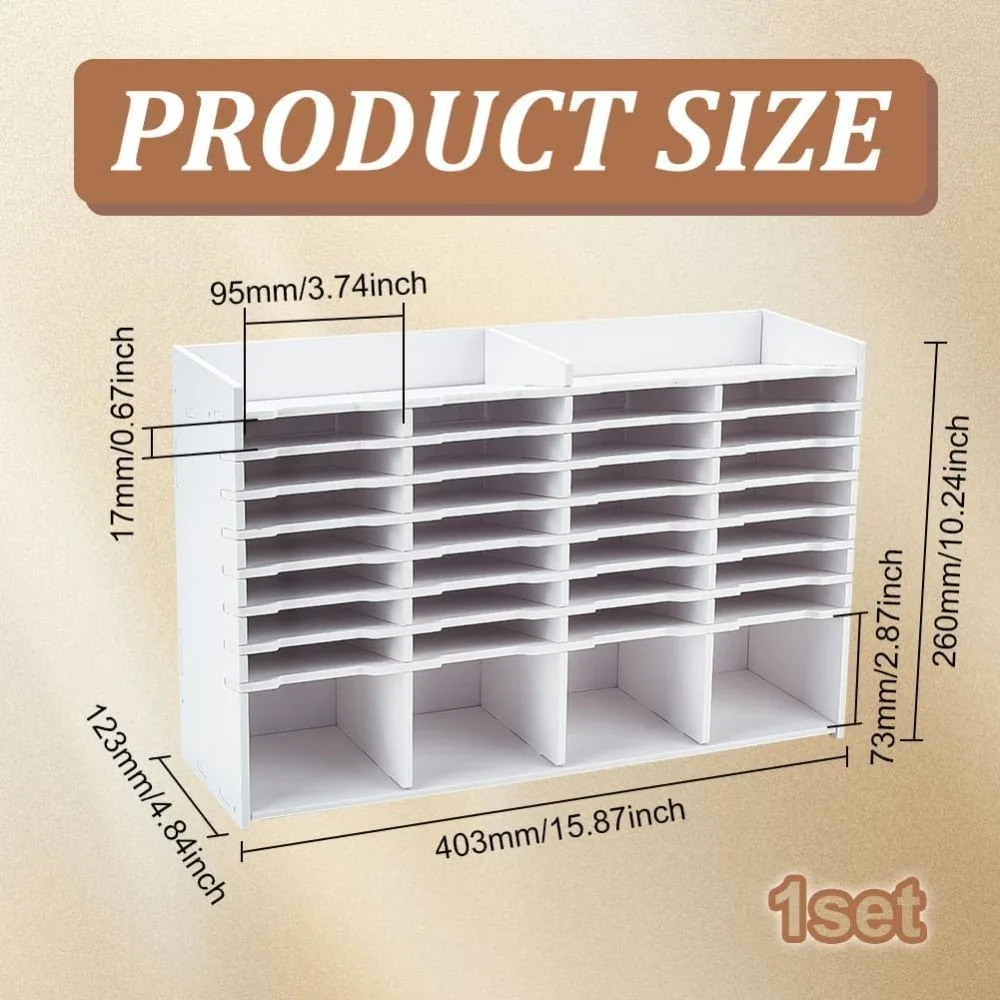 32 Slots Diamond Painting Tray Organizer Detachable Diamond Painting Tray Tower PVC Tower Storage Holder