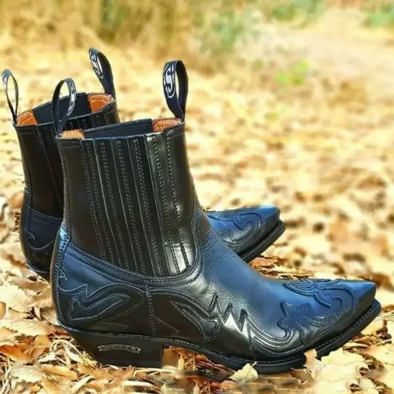 BOTTES COW-BOY ÉTOILES - Marron | France