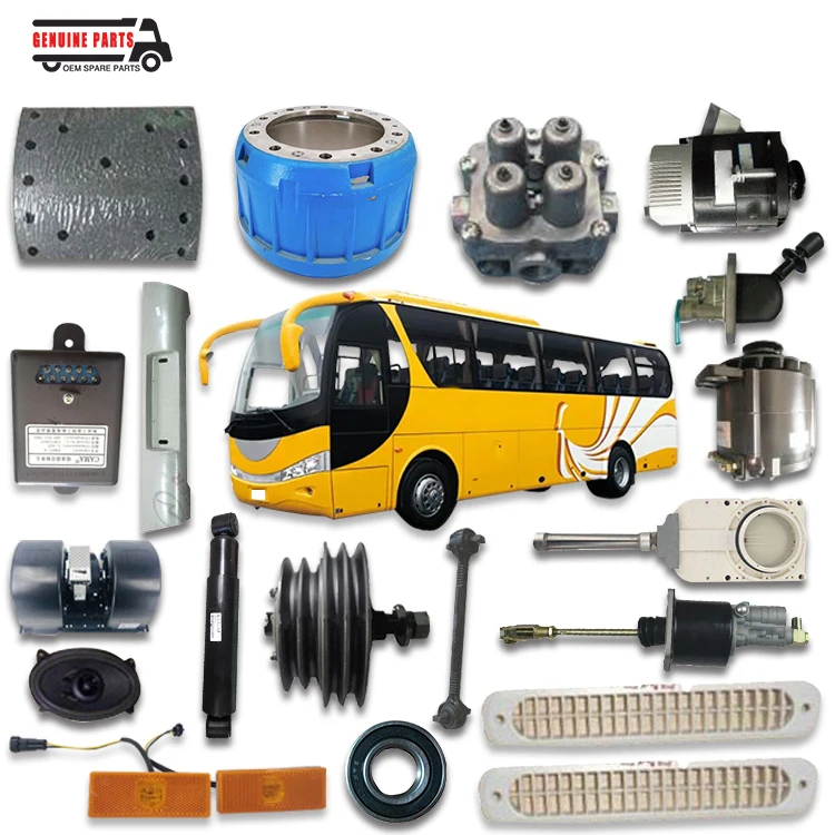 Use for yutong Zhongtong King*long Golden Dragon Ankai Higer Bus Spare Parts;High Quality Bus Chassis Body Parts,engine Parts