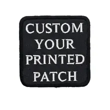 

Custom Embroidery Own Patch for Clothing Iron on Patch Applique Patches Embroidered Sew On Velcro Patches