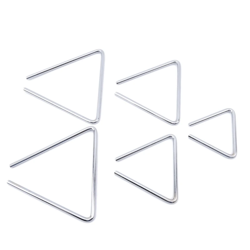Description Picture 3 of item1Pc Triangle Orff Musical Instruments Band Percussion Educational Musical Triangolo for Children 4/6 inch