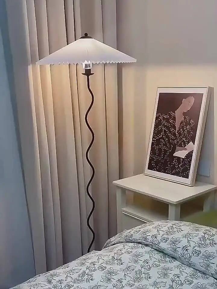 Напольная лампа JIANKEXING &quotФранцузский крем&quot