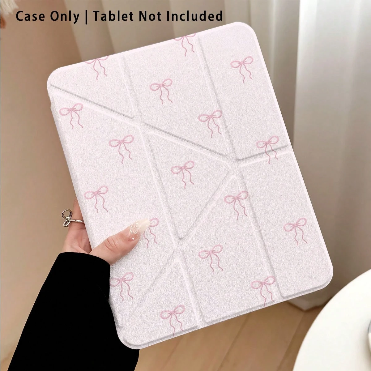 White Polka Dot Star Sticker 3+Y-fold