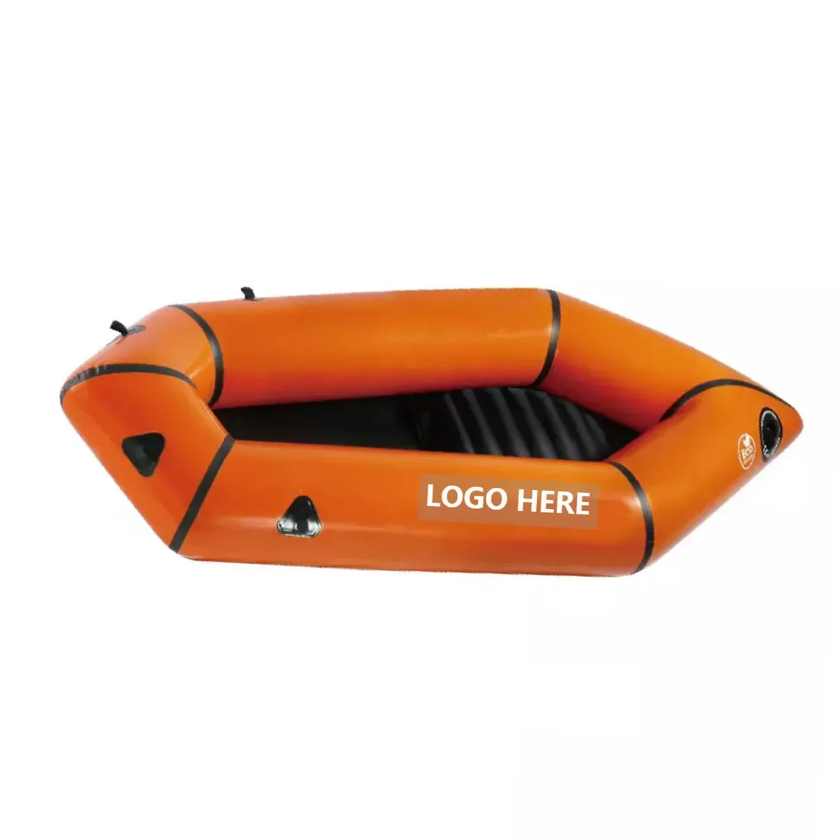 2 man ocean canoe/kayak kayak rowing boat self inflating life raft ponton boat new