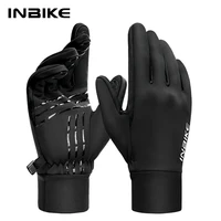 INBIKE Touch Screen Warm Cycling Gloves Outdoor Cycling Bicycle Waterproof Winter Mountain Bike Windproof Anti-slip 1